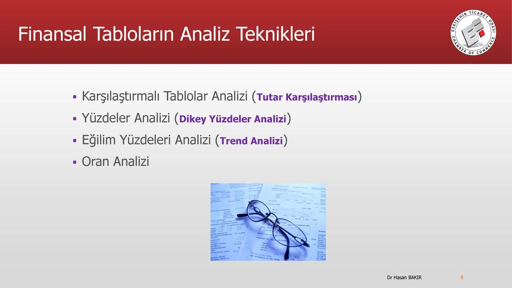 FİNANSAL ANALİZ ppt indir